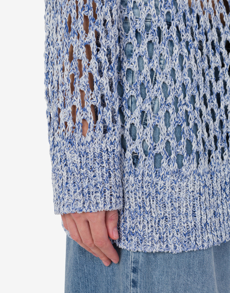 Knit cardigan Azure Moschino Jeans 3