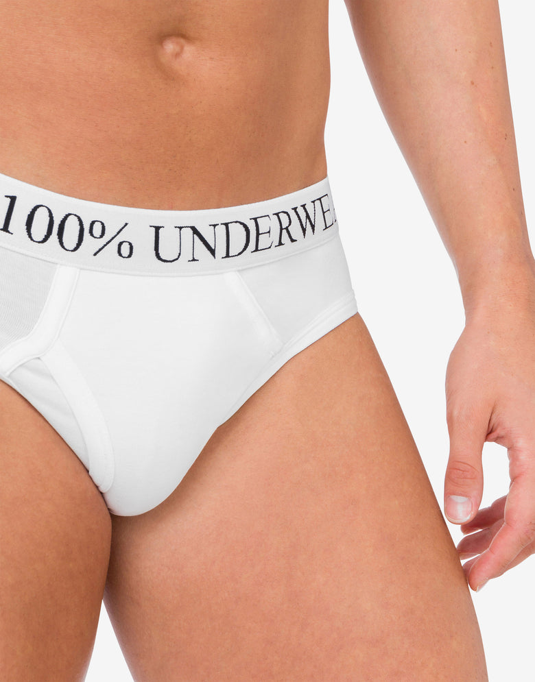 Slip in stretch jersey 100% Moschino White Moschino 3