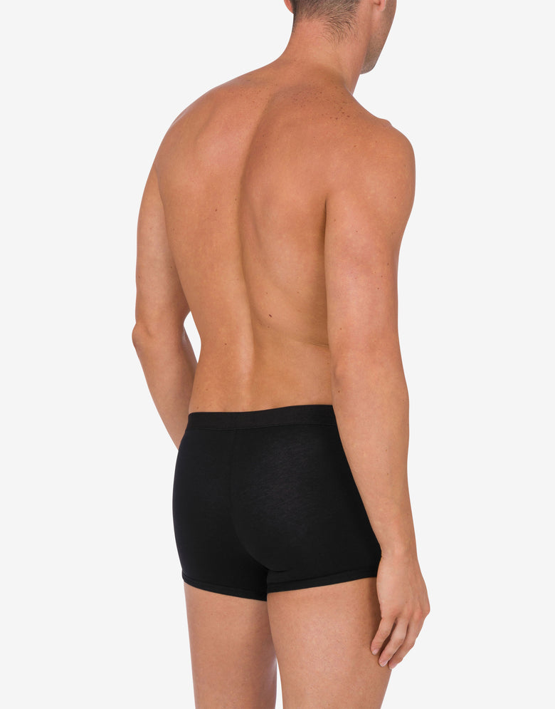Ensemble de 2 boxers en jersey stretch My Valentine Noir Moschino 2