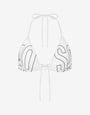 Rubber Logo Triangle Bikini Top