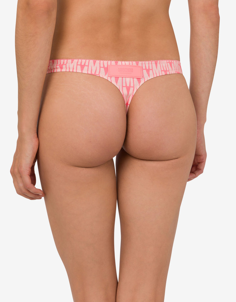 Slip en jersey stretch M Print Rose Moschino 2