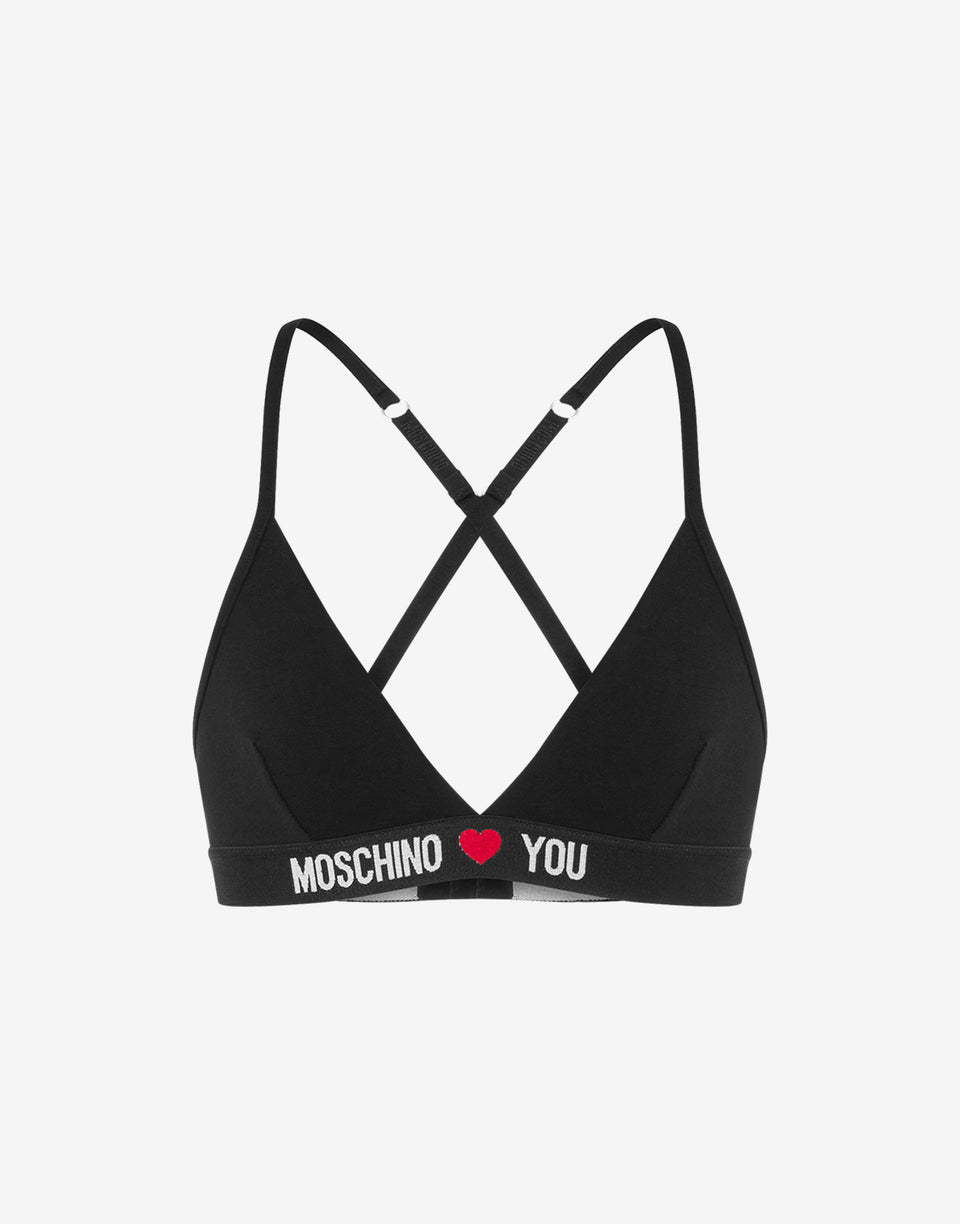 Moschino Loves YouSujetador Negro Moschino 0