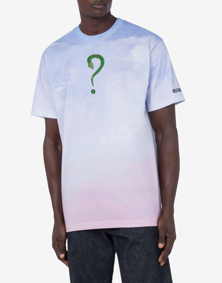 Lunar New Year organic jersey T-shirt Multicoloured Moschino 1