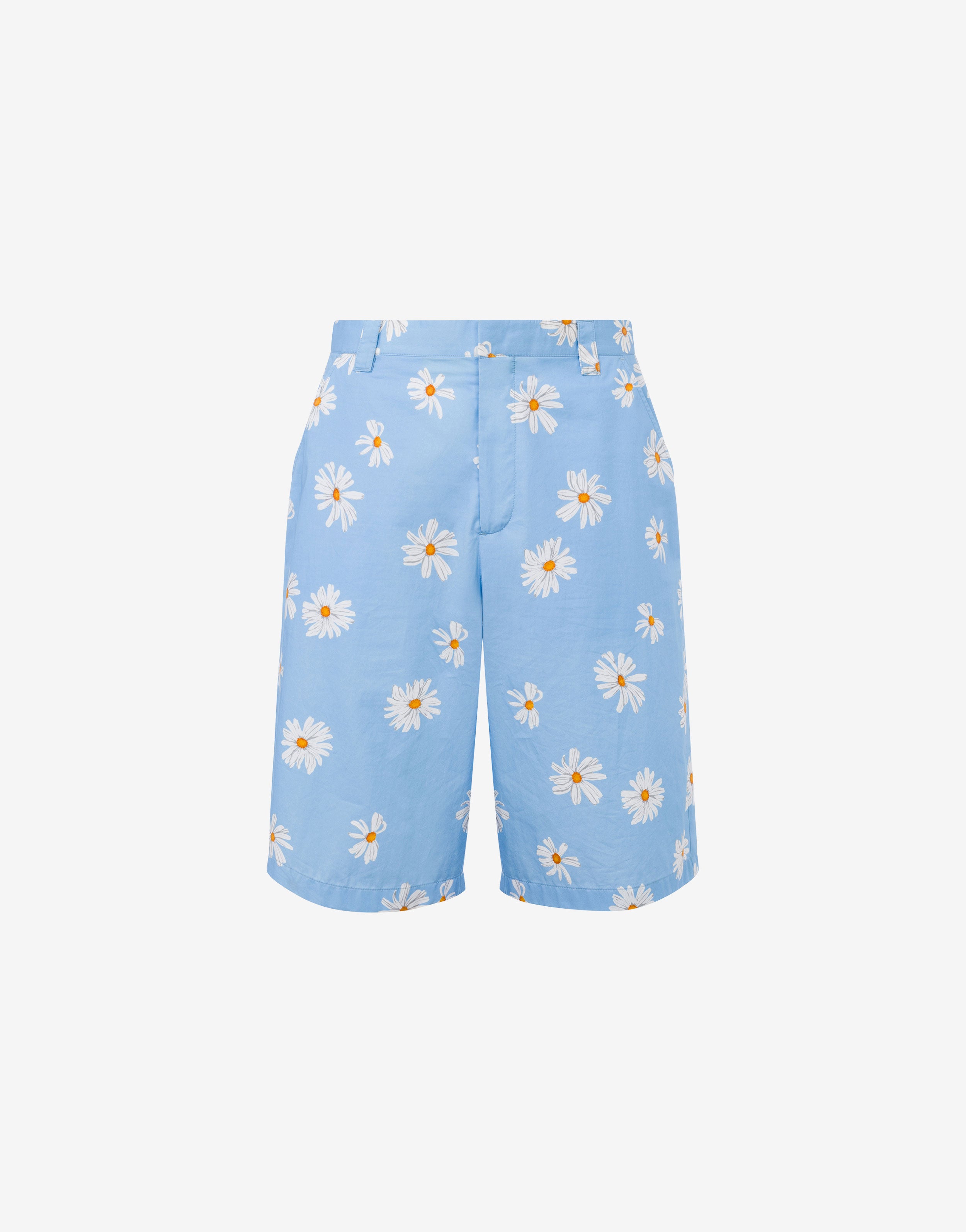 Satin Bermuda Allover Daisy | Moschino