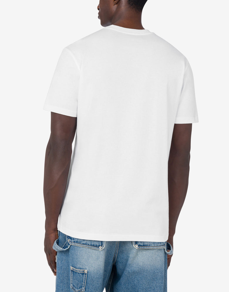 T-shirt Little Teddy Bear White Moschino 2