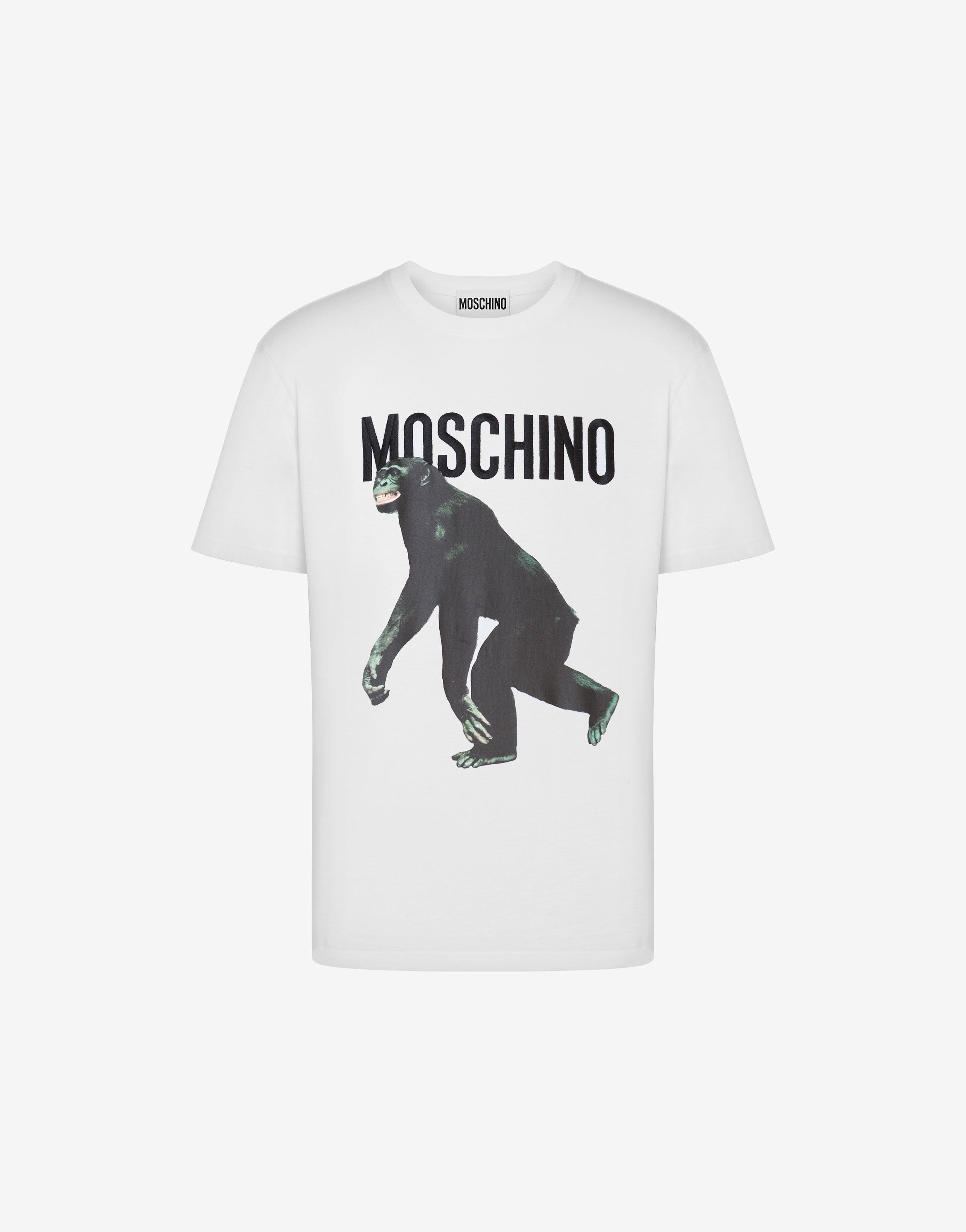 MOSCHINO Archive Messageプリント Tシャツ T-shirt in jersey organico Archive Message | Moschino IT