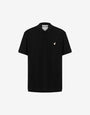 Polo in piquet di cotone Goose Embroidery