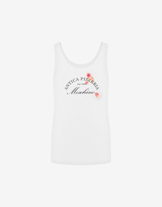 Tank top Antica Pizzeria Moschino Bianco Moschino 0