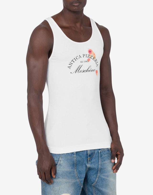 Tank top Antica Pizzeria Moschino Bianco Moschino 1