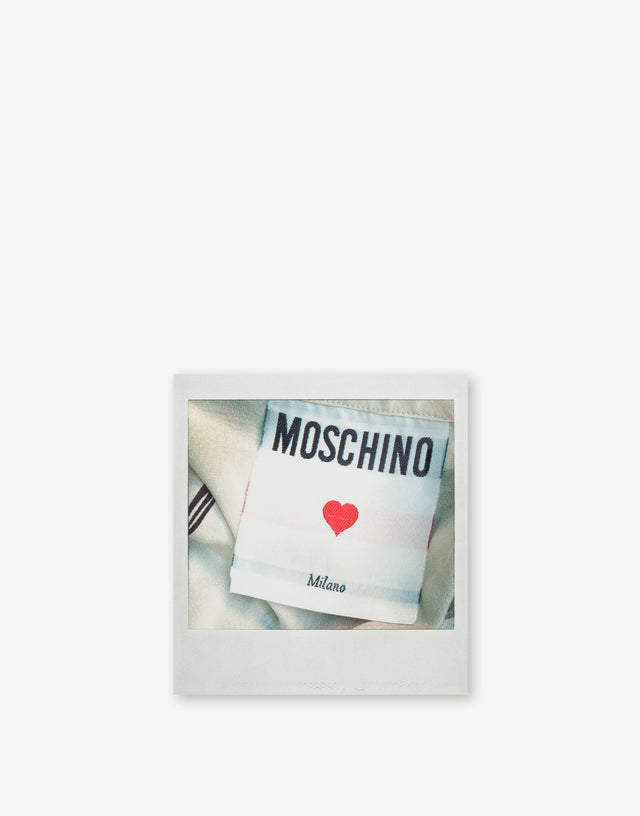 Polaroid-Brosche Weiß Moschino 0