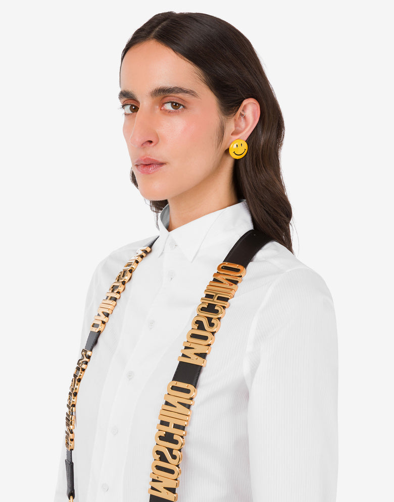 Smiley® Earrings Yellow Moschino 3