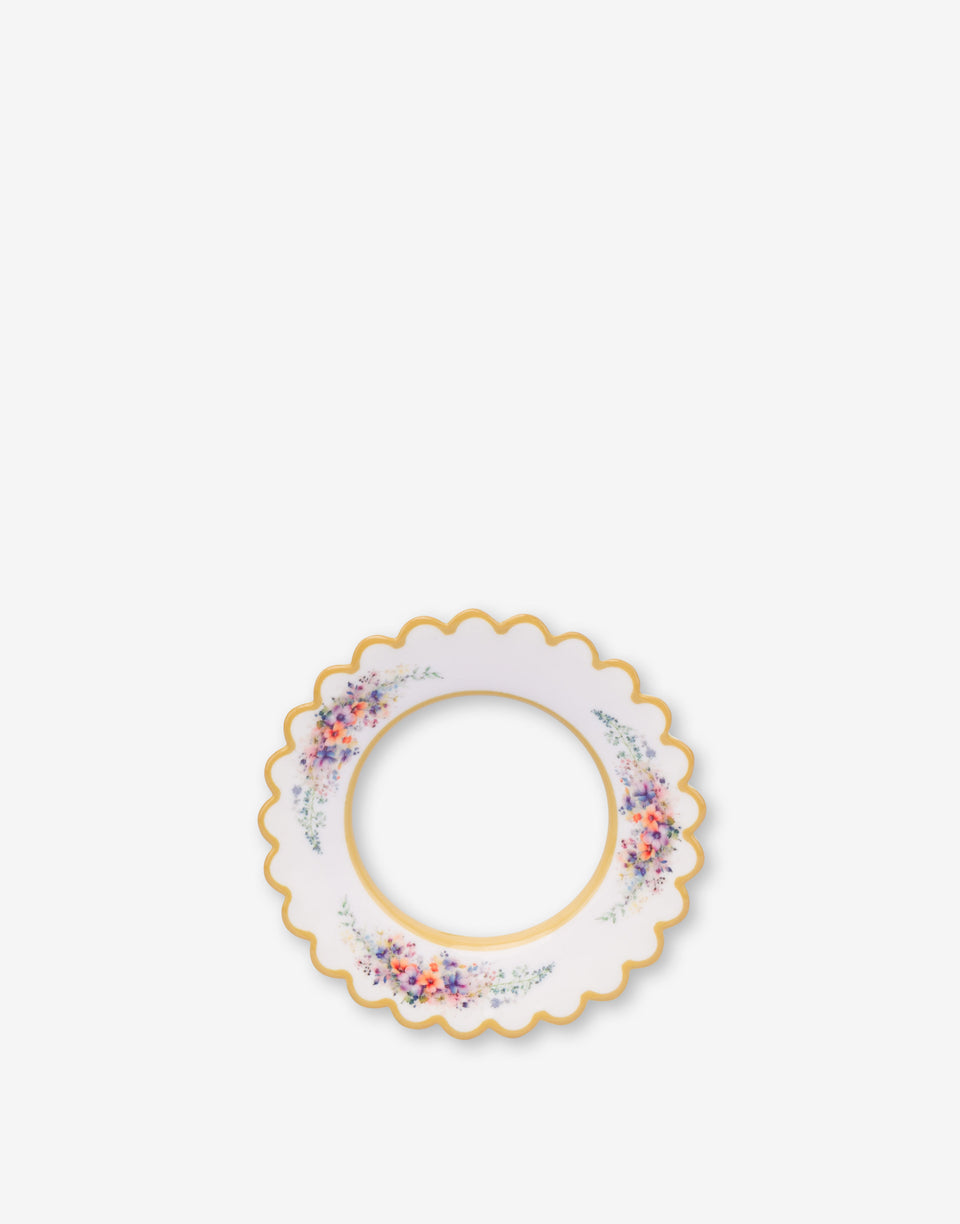 Bracelet en métal estampé Blanc Moschino 0