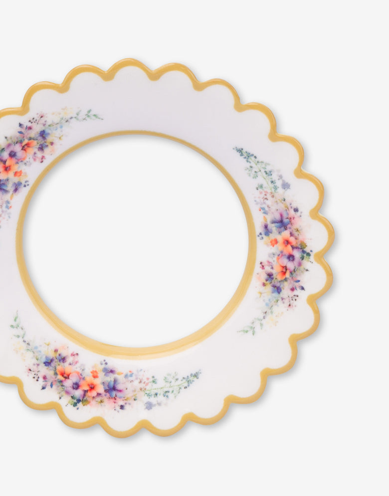 Bracelet en métal estampé Blanc Moschino 2
