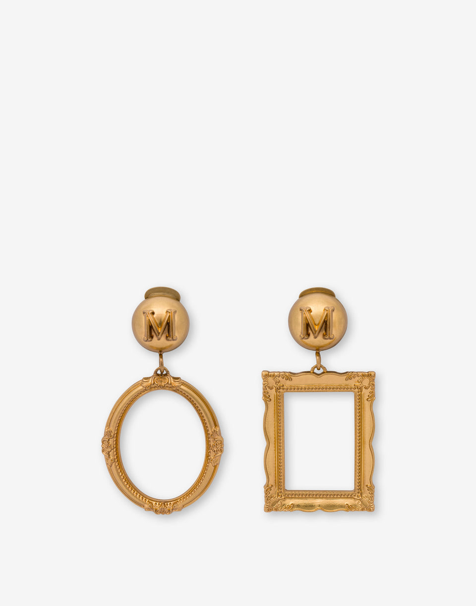 Metal earrings Gold Moschino 0