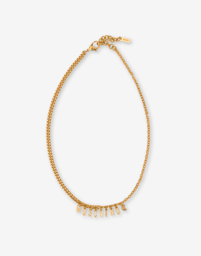 Collar de metal Gold Moschino 0