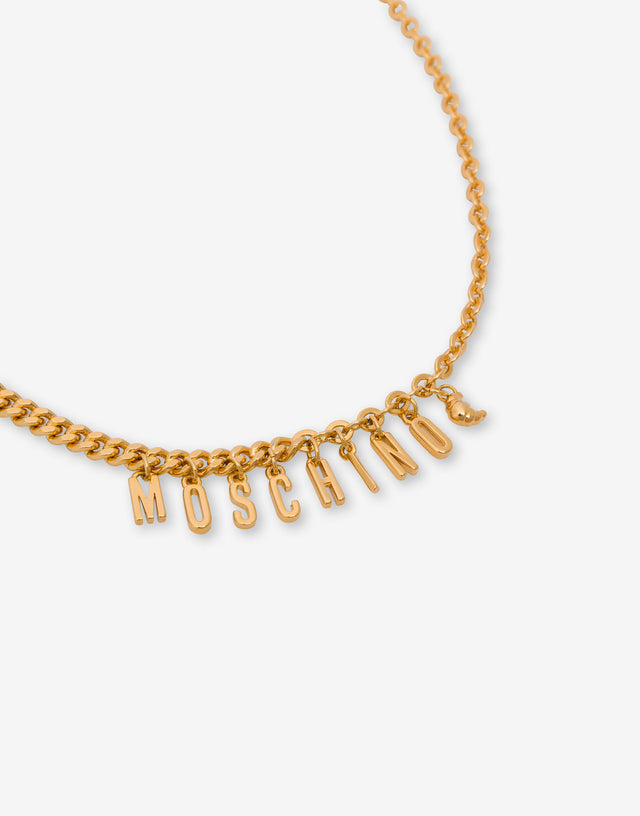 Collar de metal Gold Moschino 1