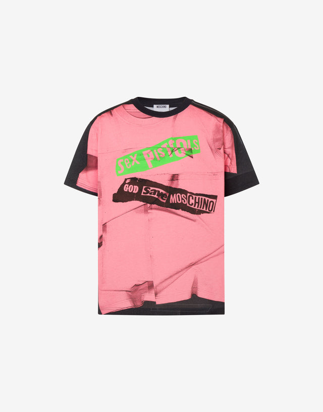 Limited Edition Organic Cotton Jersey T-shirt  Moschino 0