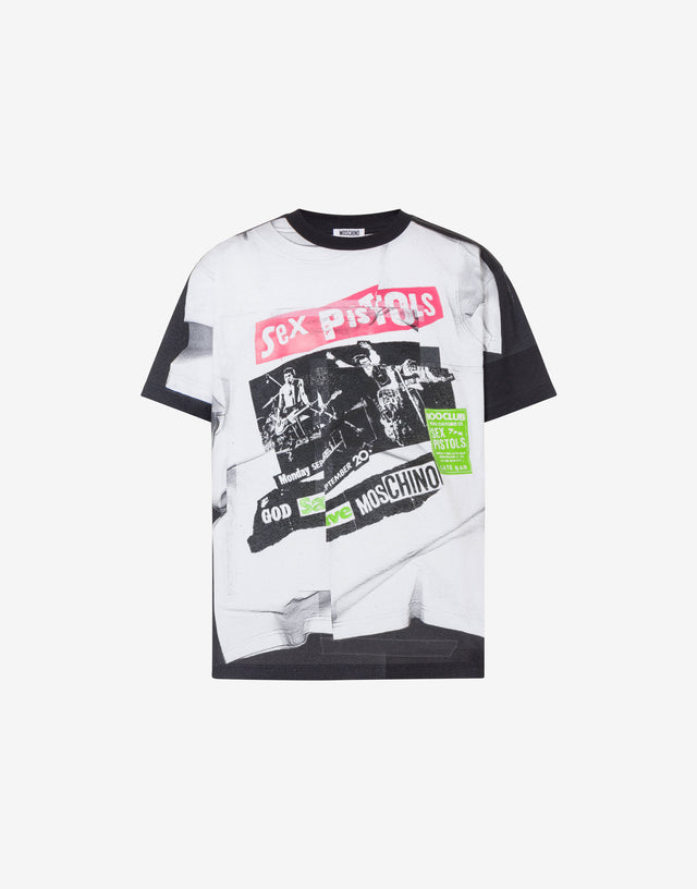 Limited Edition Organic Cotton Jersey T-shirt  Moschino 0