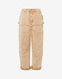 Garment-dyed drill pants