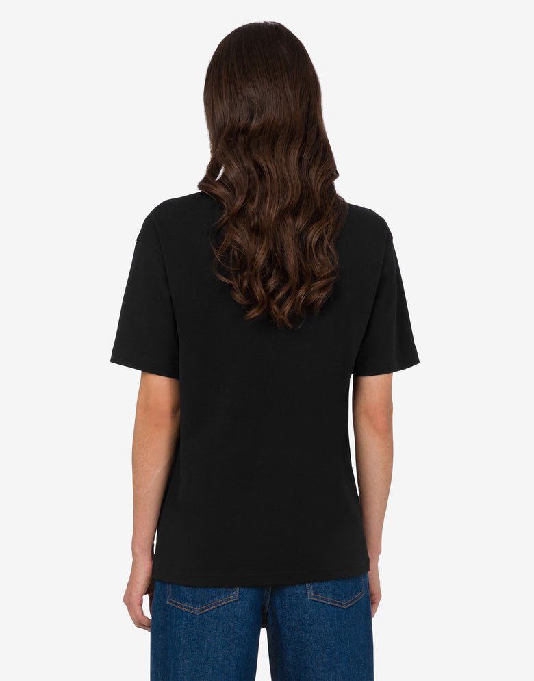 プリント・ヘビーコットンTシャツ ブラック Moschino 3
