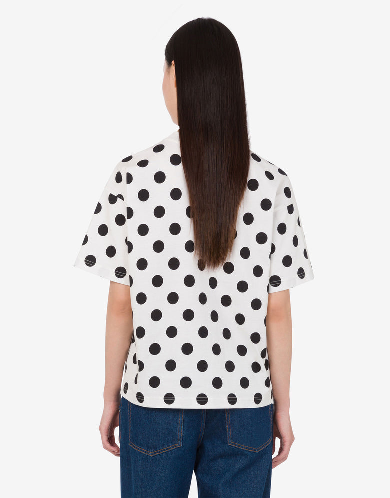 Moschino Teddy Bear printed organic cotton jersey T-shirt White Moschino 3