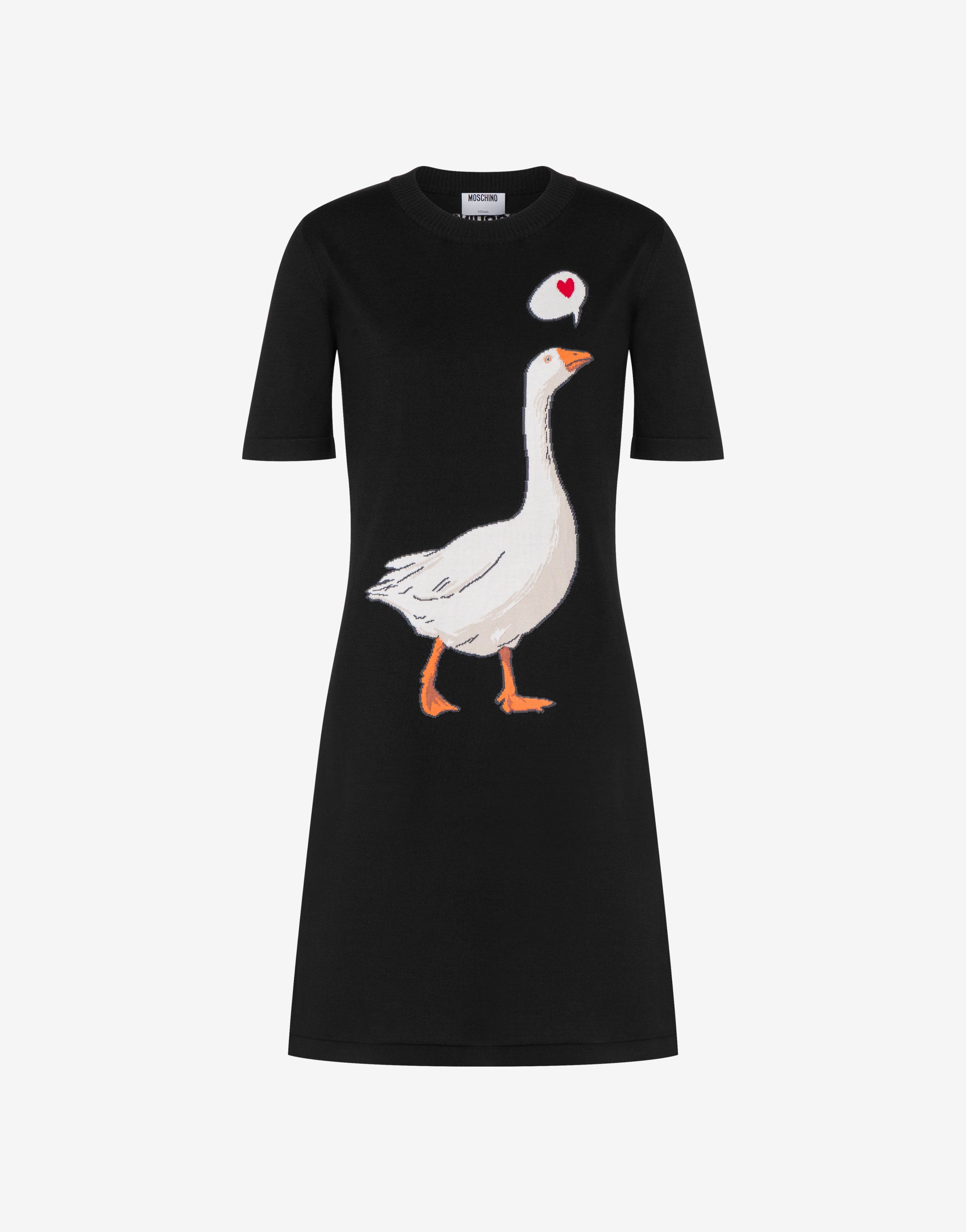 Abito in maglia di cotone Goose