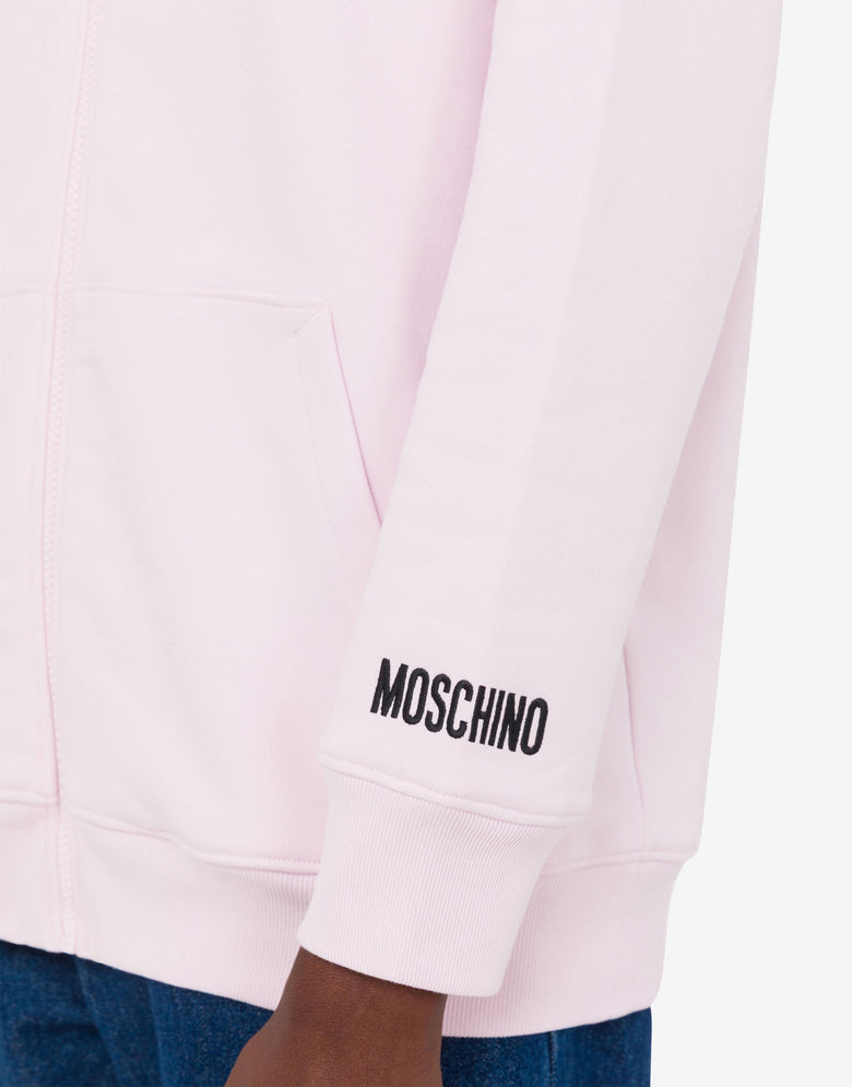 大鹅有机棉运动衫 糖果粉色 Moschino 4