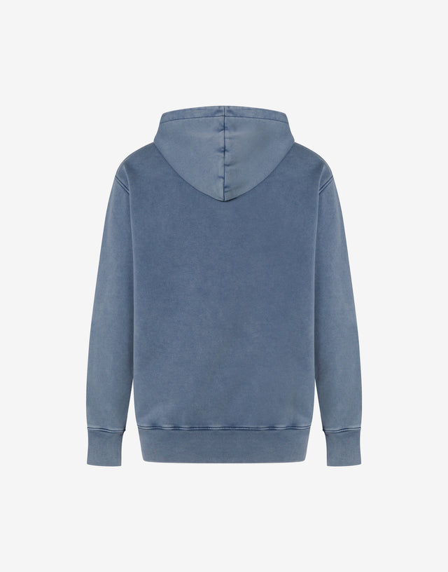 Laurel Crown organic cotton sweatshirt Blue Moschino 1