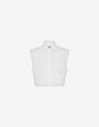 Cotton poplin crop shirt Goose