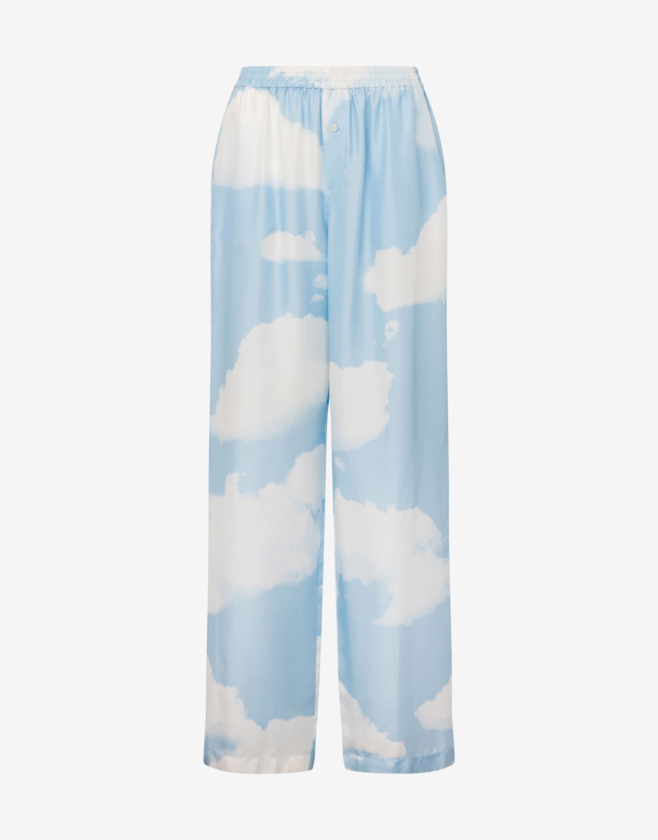 Silk twill pants Archive Clouds