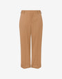 Wool crop pants