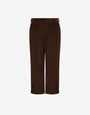 Corduroy crop pants