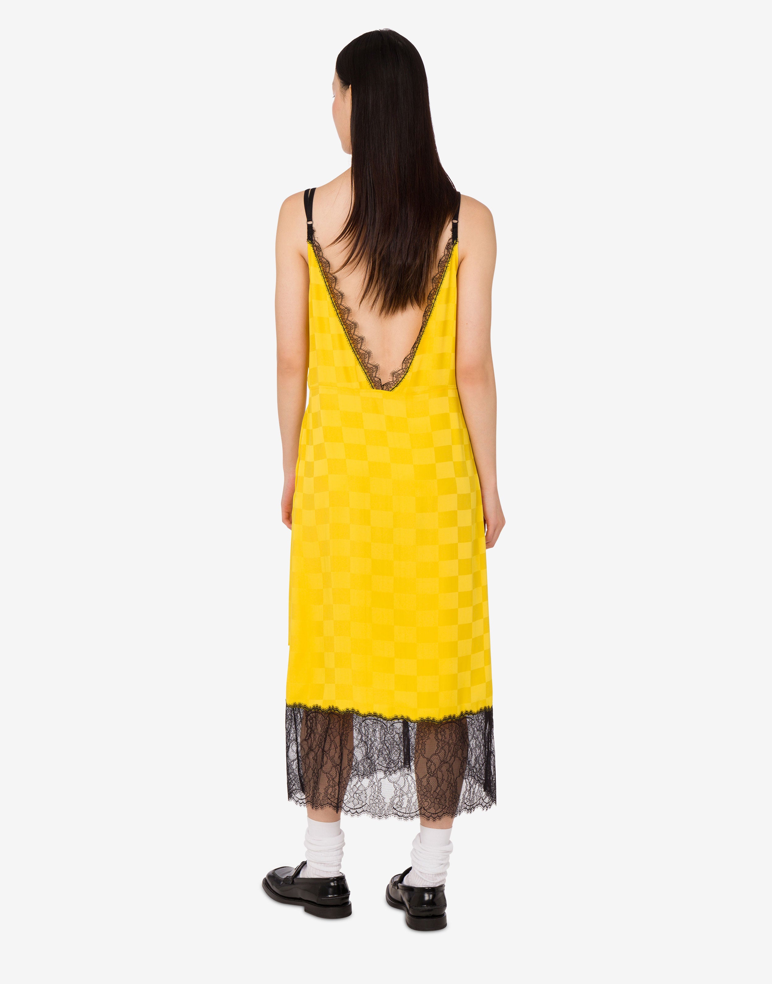 【関税込み】moschino Smiley' wool dress Silk blend dress Smiley® | Moschino