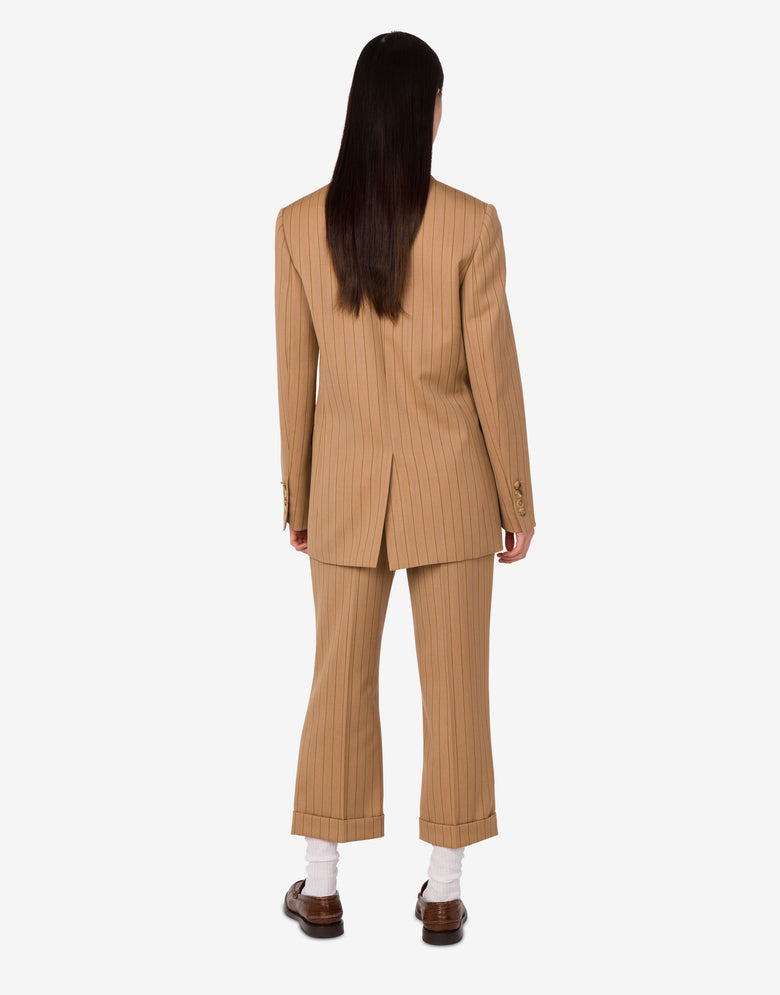 Chaqueta de lana Beige Moschino 2