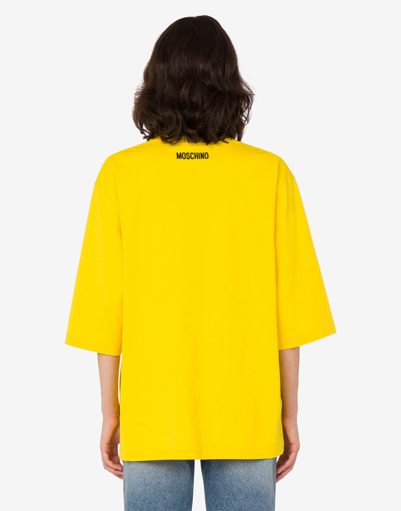オーガニックコットン・ジャージーのTシャツSmiley® イエロー Moschino 3
