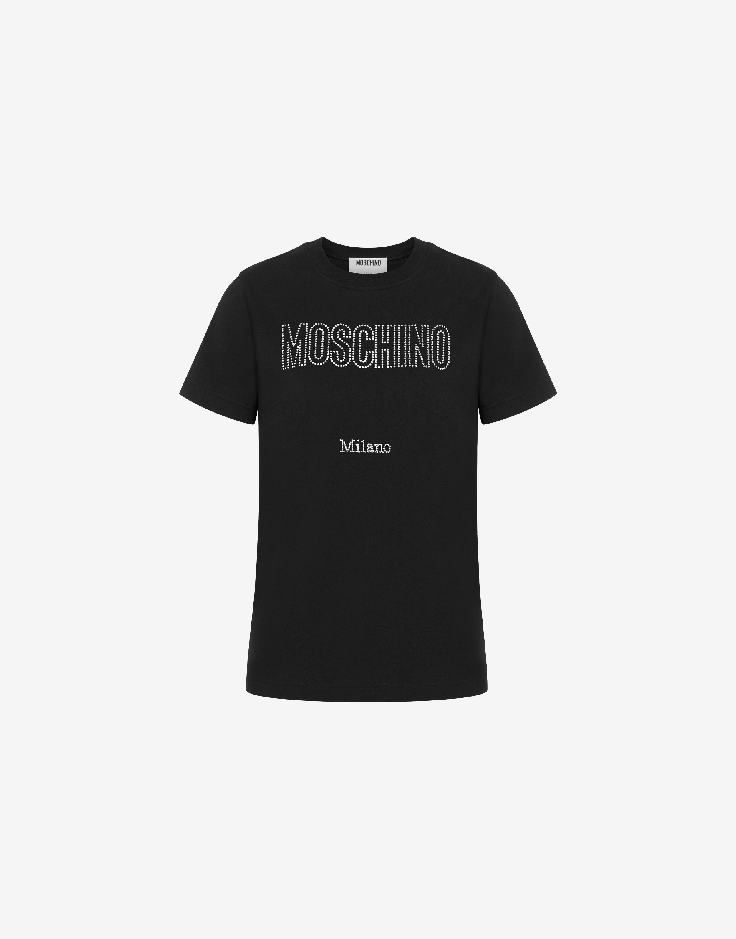 Organic cotton jersey T-shirt decorated