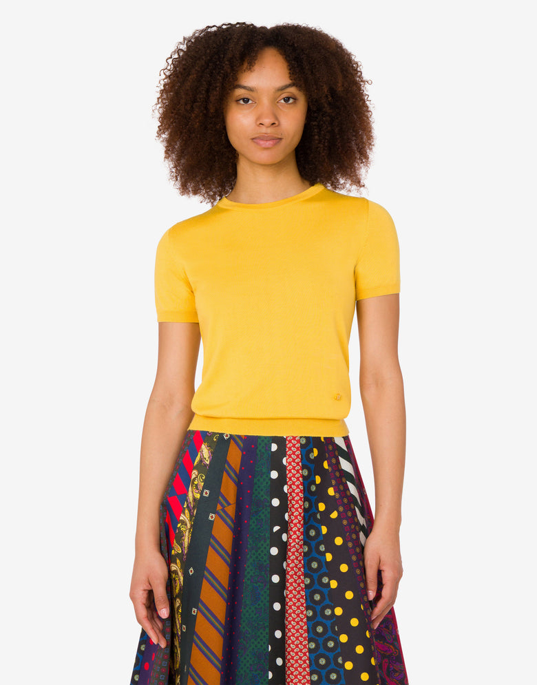 Wool blend sweater Golden M Yellow Moschino 2