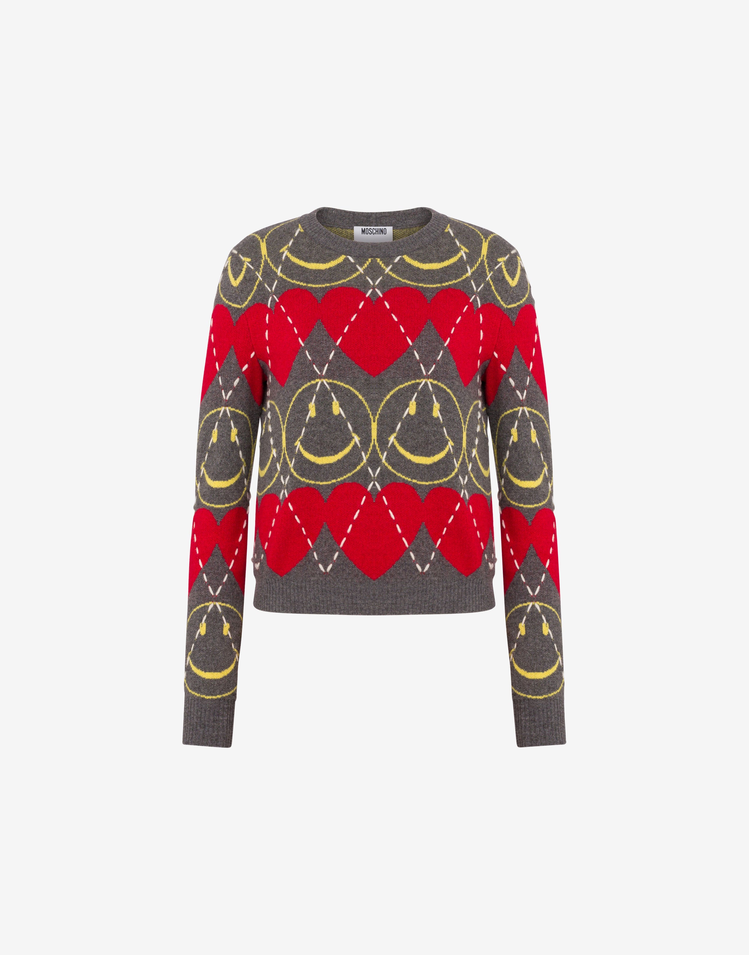 Pullover in misto lana Smiley®