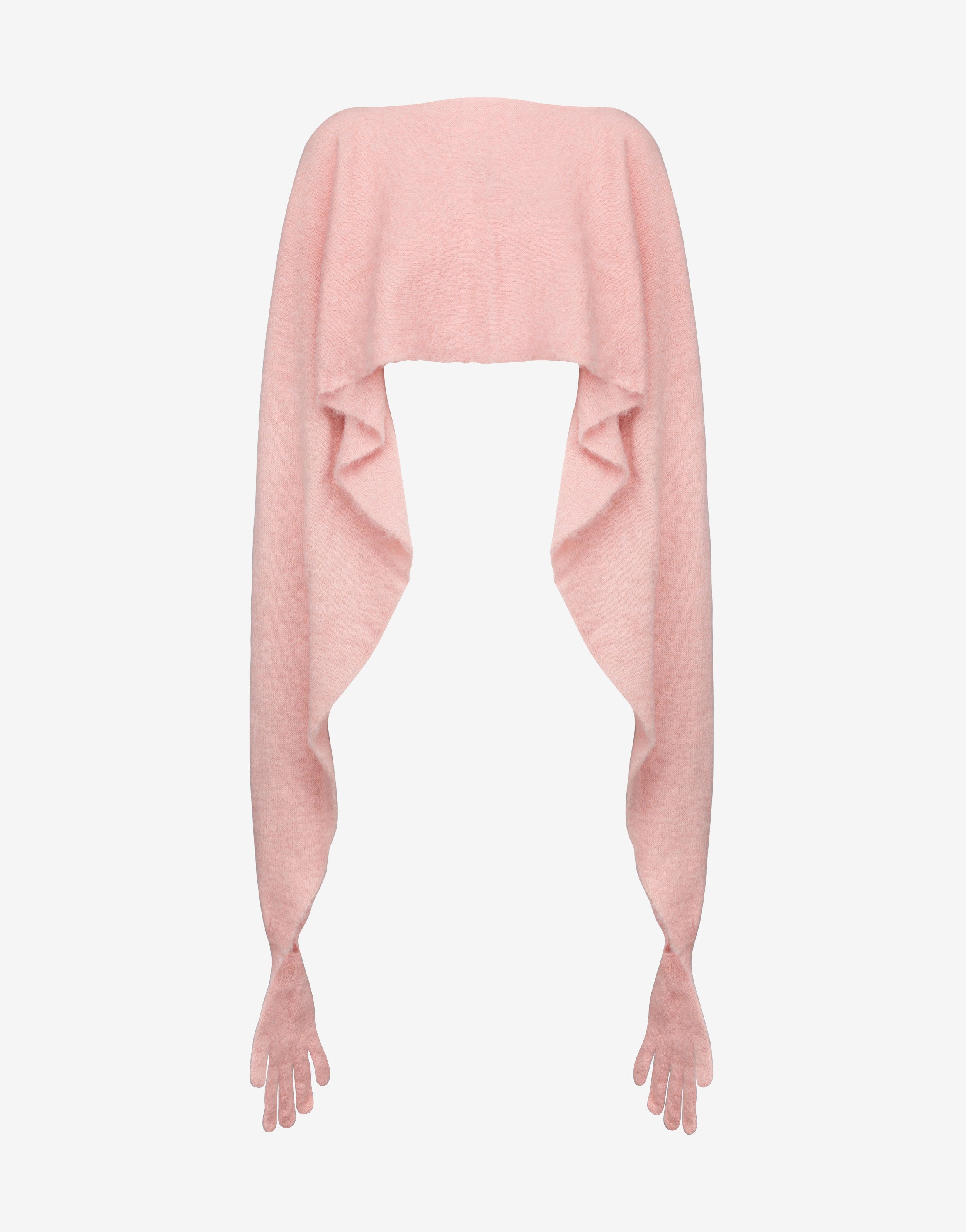 伊製 MOSCHINO モスキーノ 羽織 ショール ニット ケープ ウール 40 モスキーノ MOSCHINO マフラー レディース M5293 50124 014 TOY