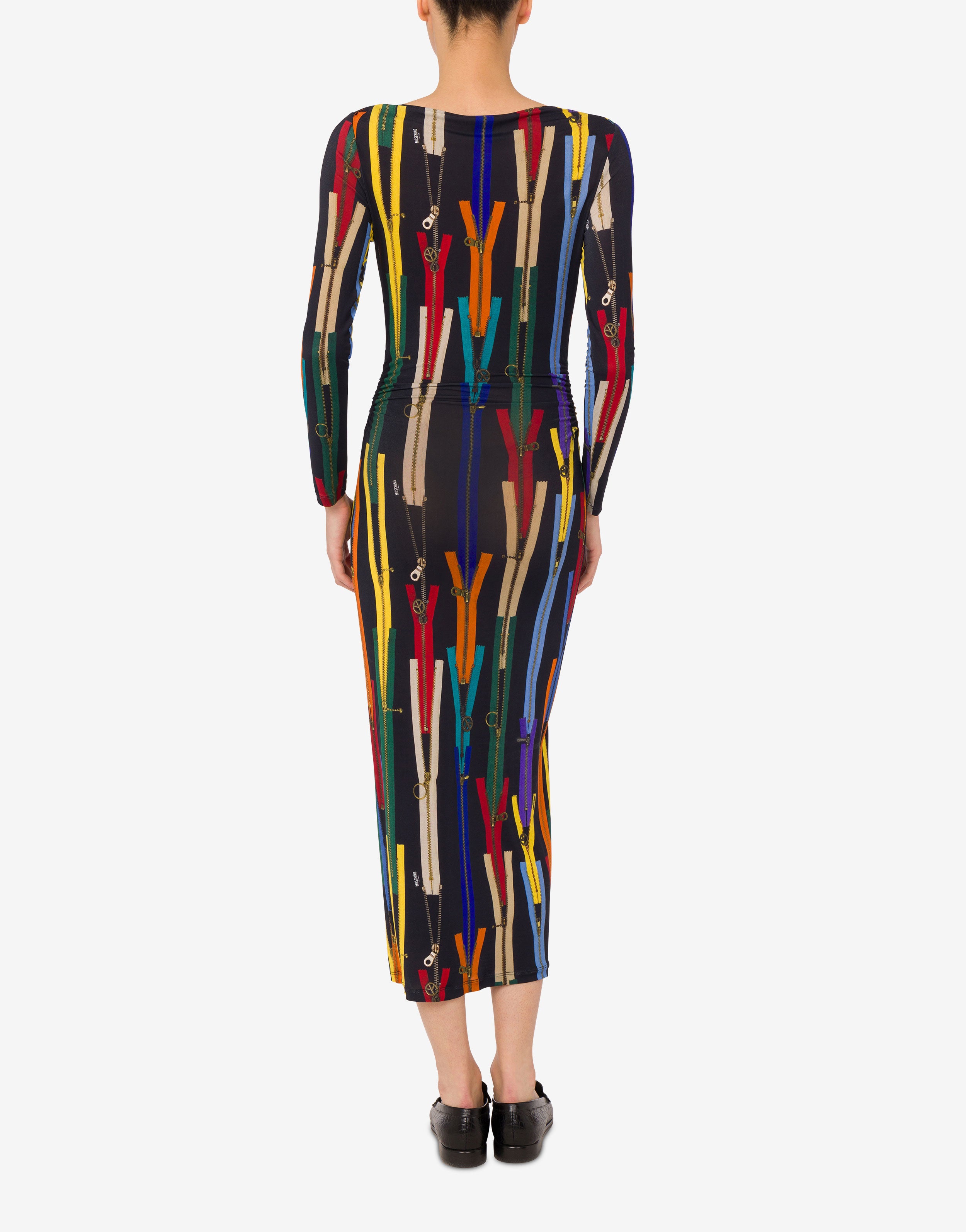 MOSCHINO JEANS 星柄長袖ワンピース S MOSCHINO JEANS 星柄長袖ワンピース S