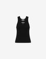 Tank top in cotone stretch