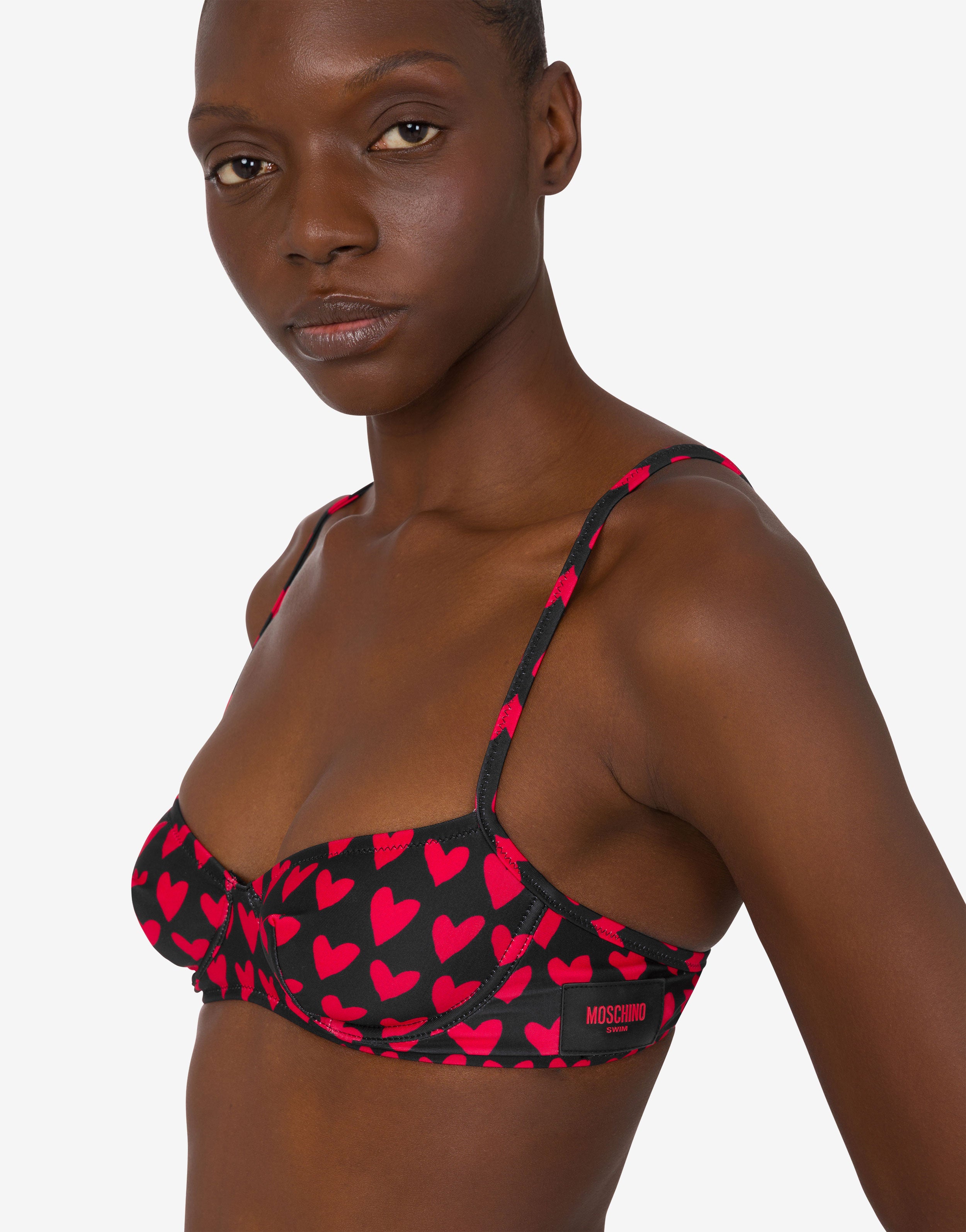 【Moschino】プリントライクラワンピース水着 Printed lycra one-piece swimsuit | Moschino