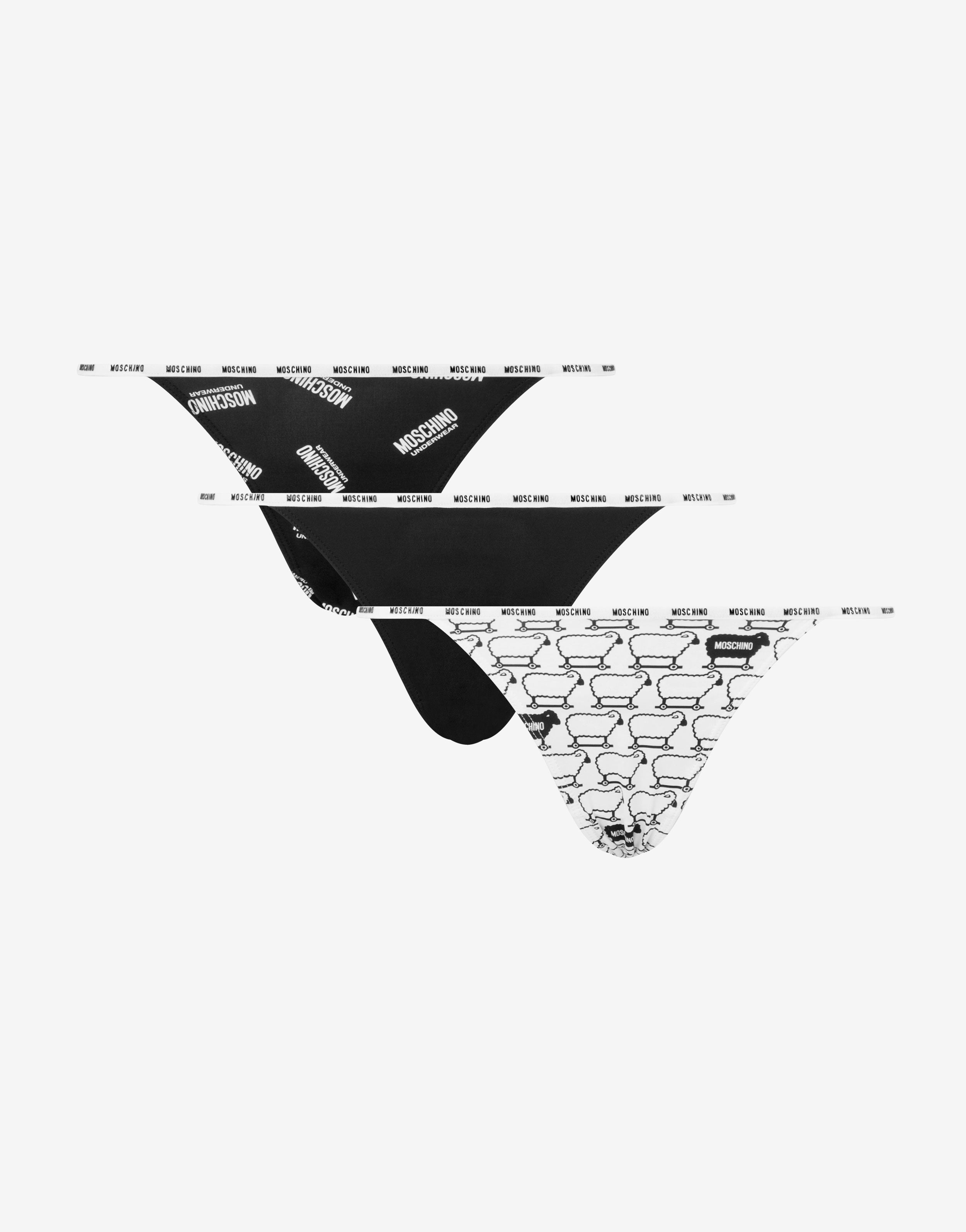 Set of 3 microfiber briefs