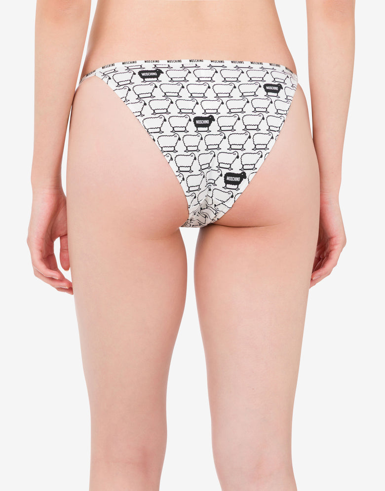 一套 3 条超细纤维内裤 黑色 Moschino 2