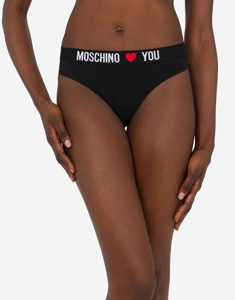 ストレッチ・コットン・ジャージー・ブリーフ3枚セット マルチカラー Moschino 4