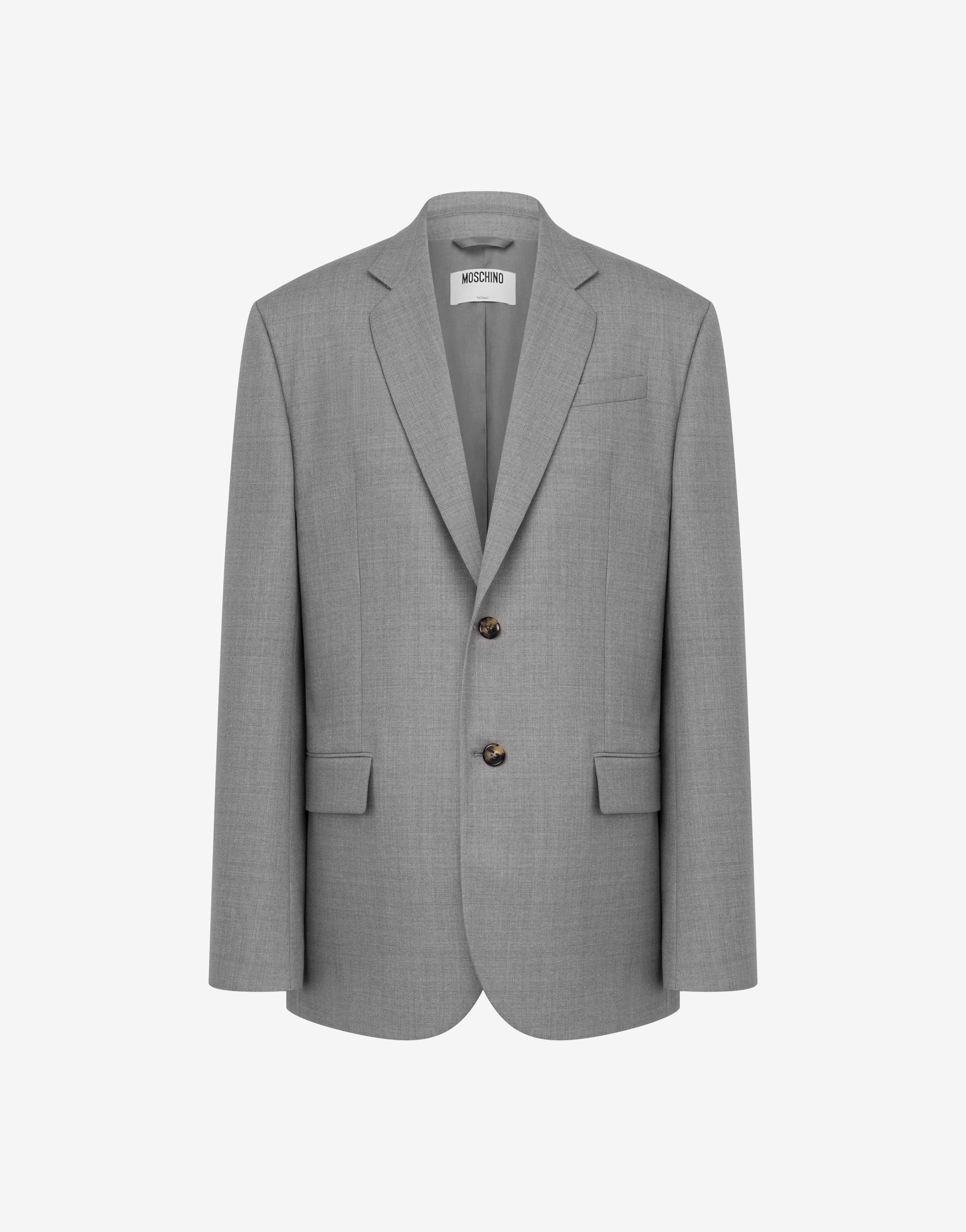 スーツ MOSCHINO Women Suit Jackets J0505 82260474 Grey Moschino EN | Women's designer jackets and waistcoats