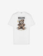 T-shirt in jersey di cotone organico Moschino Teddy Bear