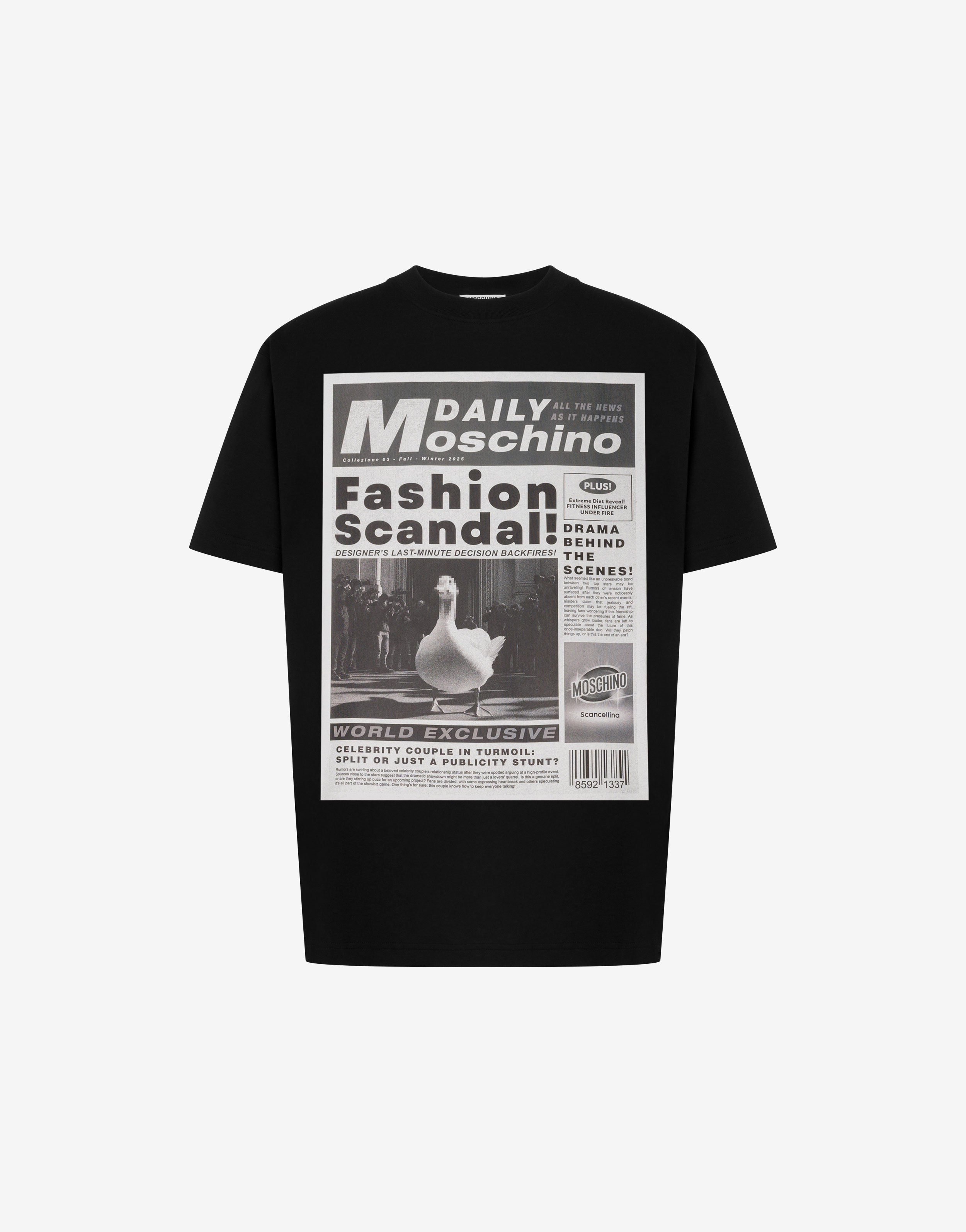 Tシャツ・カットソー Moschino SS24 \"GONE WITH THE WIND\" T-SHIRT (02150433_1001) AEF241ZZ072302411001_11_2500x.