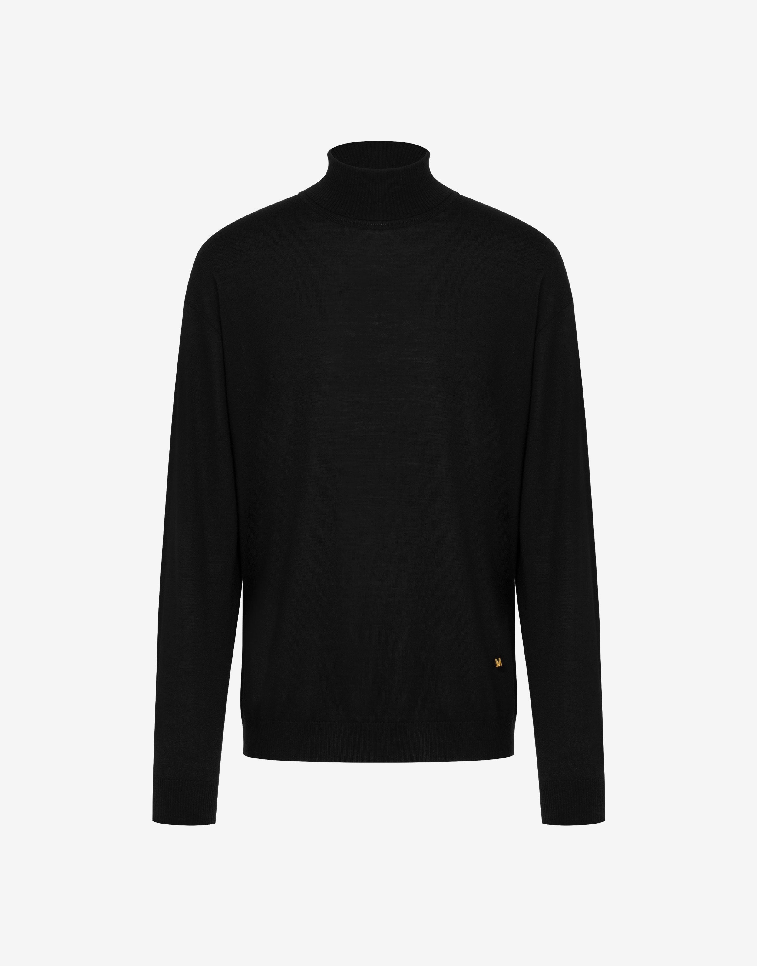 Pull à col roulé en laine Golden M