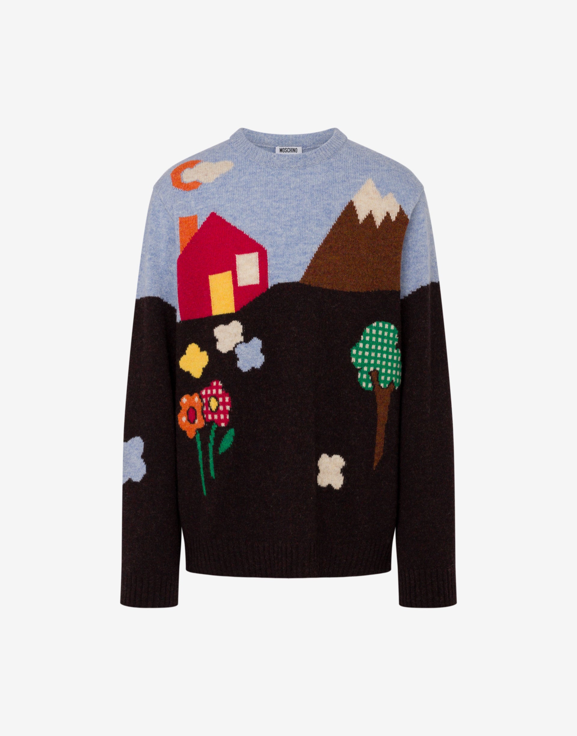 Pull en laine Shetland Archive Moschino FR